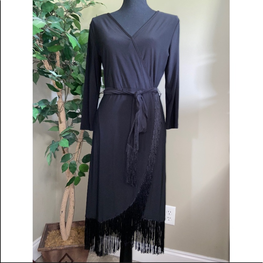 Black Dress with Shingles